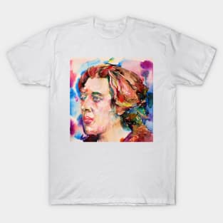 OSCAR WILDE watercolor portrait .16 T-Shirt